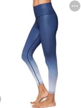 AR 33 High Waist Yoga Pant - Ocean Ombre NWT 2X